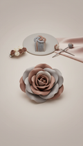 Rose Resin Statement Pin