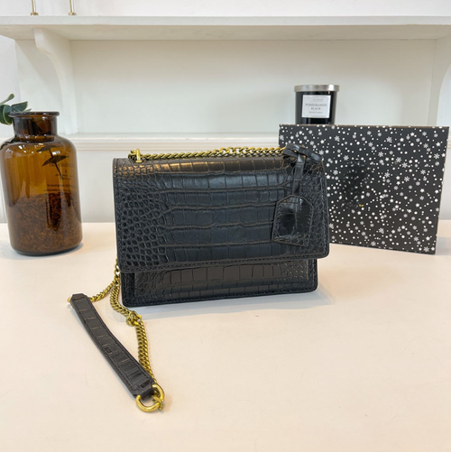 #119 Women's New Temperament Joker Metal Chain Shoulder Bag Messenger Bag