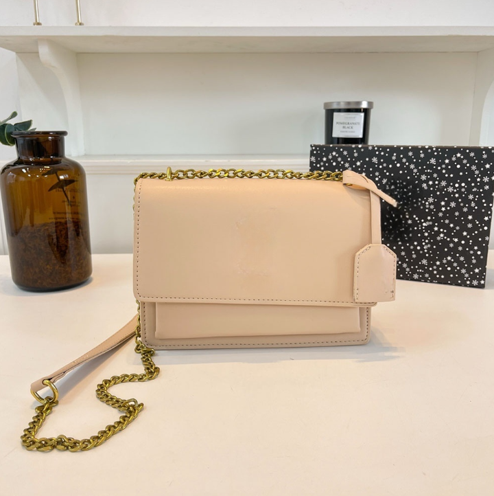 #119 Women's New Temperament Joker Metal Chain Shoulder Bag Messenger Bag